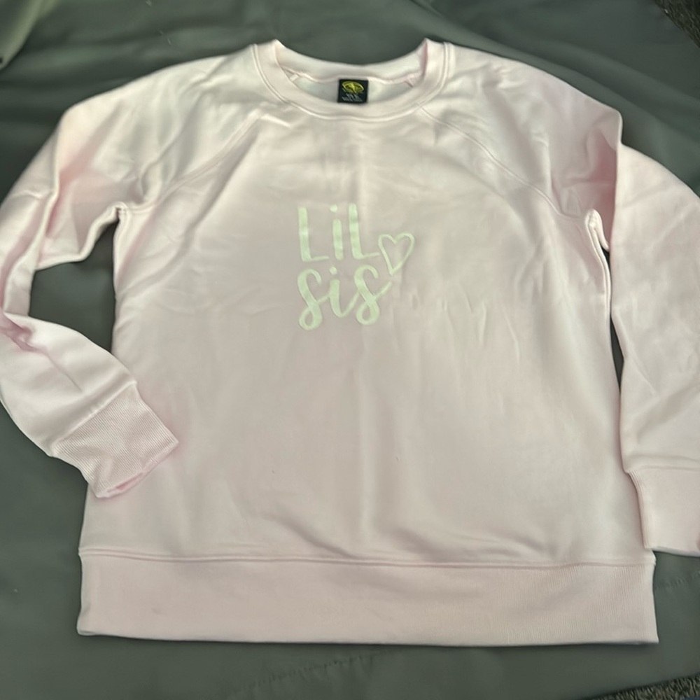 Athletic pink sweatshirt
